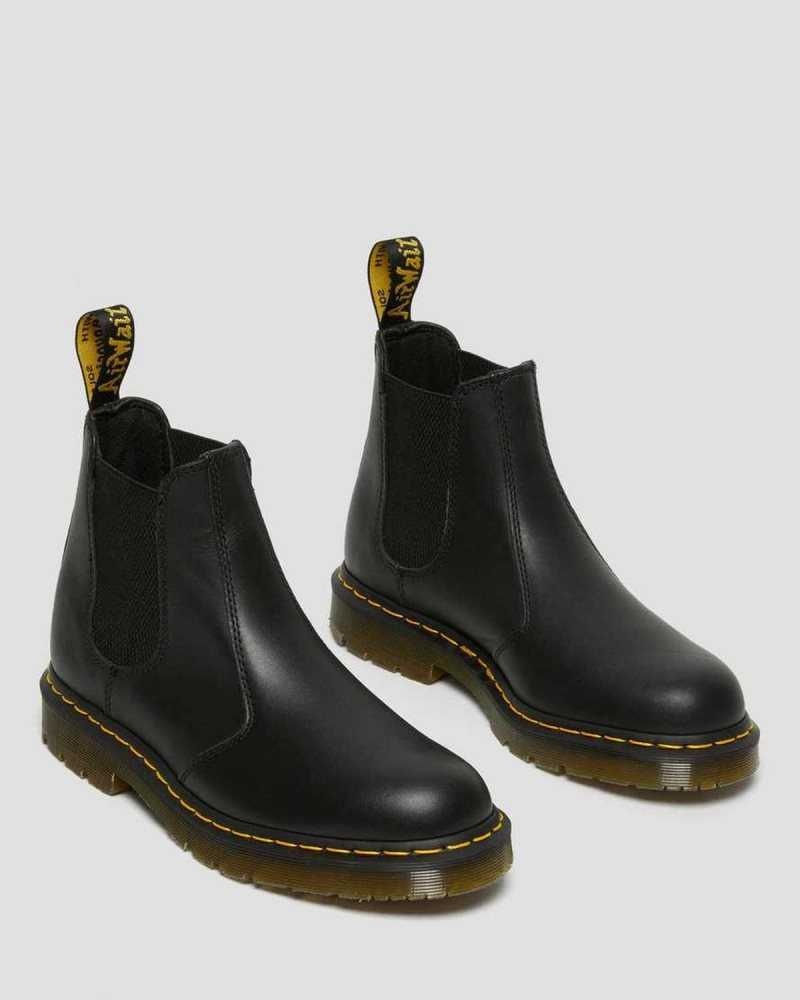 Dr Martens 2976 Slip Resistant Lær Chelsea Boots Chelsea Støvler Herre Svarte | PSVOX1793