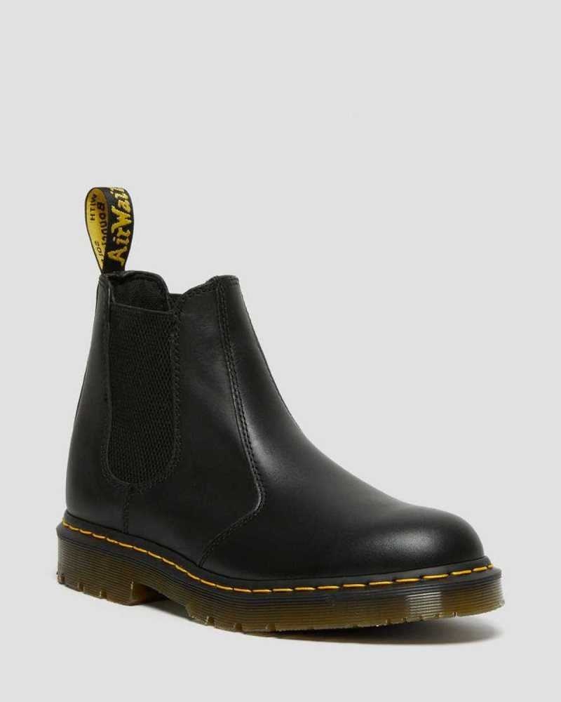 Dr Martens 2976 Slip Resistant Lær Chelsea Boots Chelsea Støvler Herre Svarte | PSVOX1793