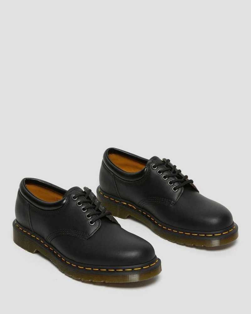 Dr Martens 8053 Nappa Lær Vanlige Shoes Fritidsstøvler Dame Svarte | WYNGR8634