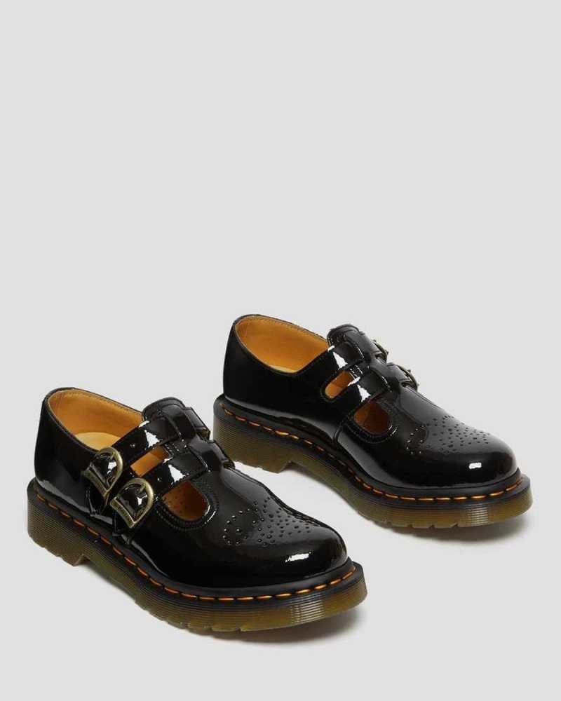 Dr Martens 8065 Patent Lær Mary Jane Shoes Mary Janes Dame Patent Lamper | TMHVK5201