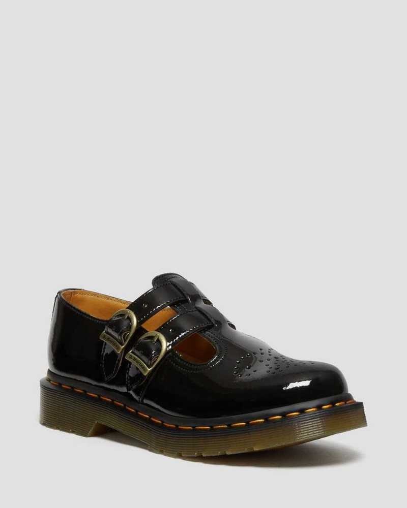 Dr Martens 8065 Patent Lær Mary Jane Shoes Mary Janes Dame Patent Lamper | TMHVK5201