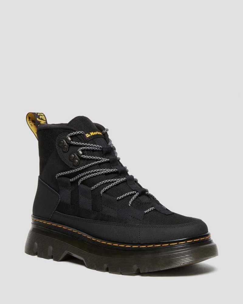 Dr Martens Boury Lær Vanlige Boots Fritidsstøvler Herre Svarte | NGFUS3149