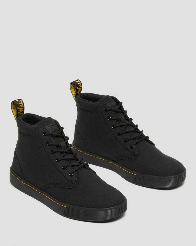 Dr Martens Cairo Canvas Chukka Boots Støvletter Herre Svarte | FYPGH9461