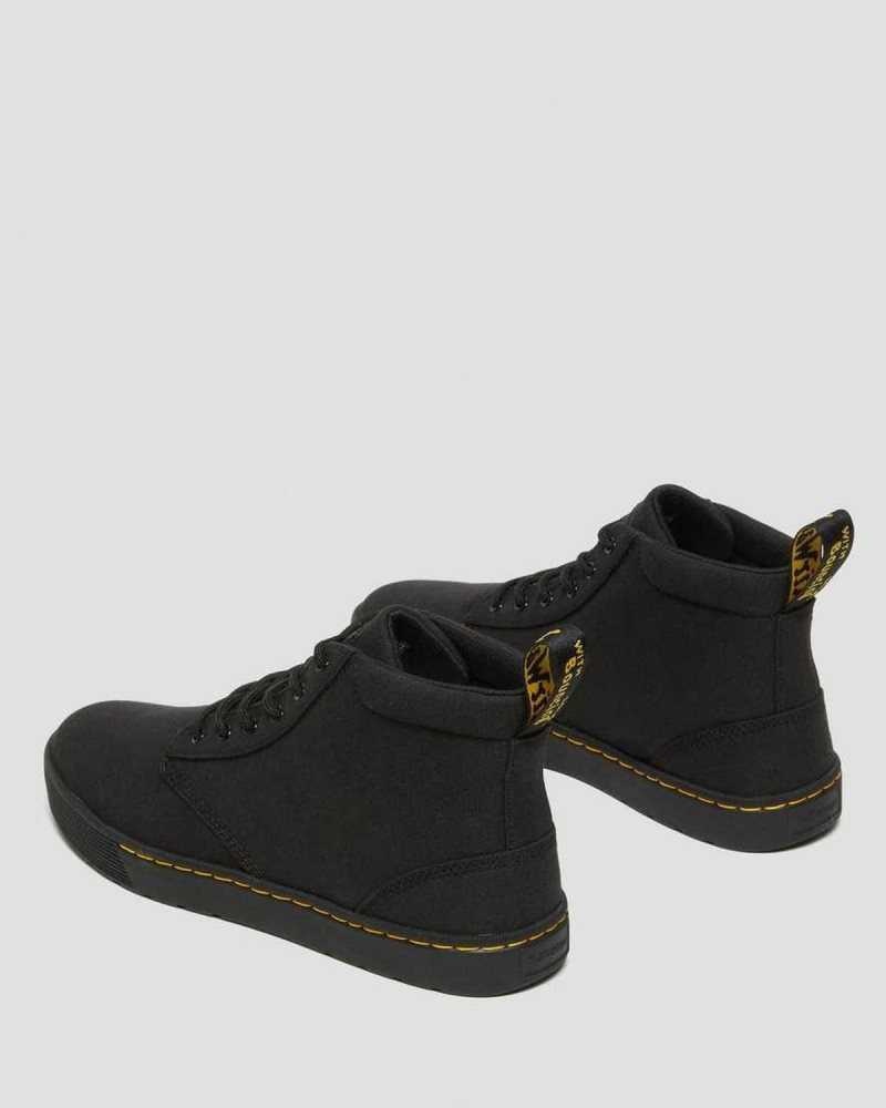 Dr Martens Cairo Canvas Chukka Boots Støvletter Herre Svarte | FYPGH9461