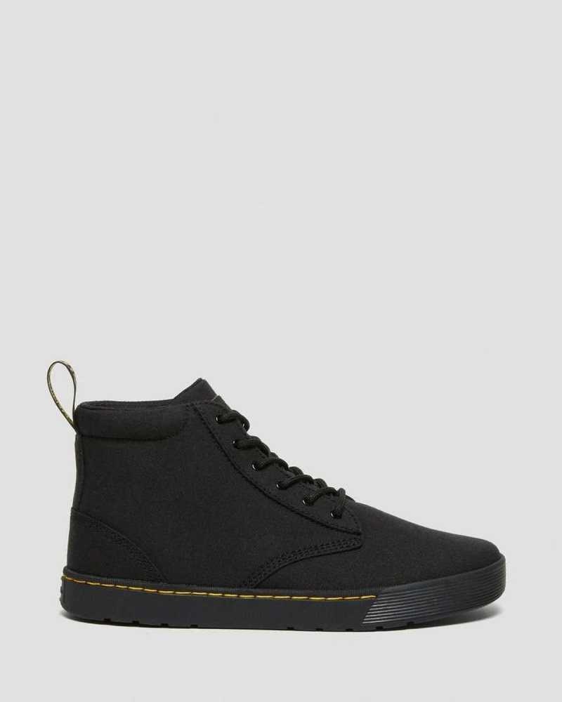 Dr Martens Cairo Canvas Chukka Boots Støvletter Herre Svarte | FYPGH9461