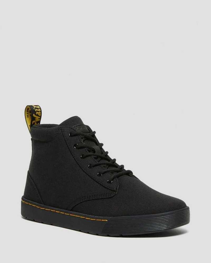 Dr Martens Cairo Canvas Chukka Boots Støvletter Herre Svarte | FYPGH9461