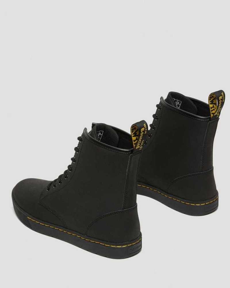 Dr Martens Cairo Lær Vanlige Shoes Støvletter Herre Svarte | XMNYV4812