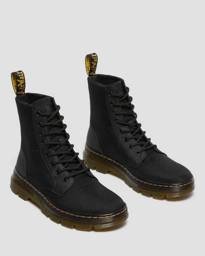 Dr Martens Combs Poly Vanlige Boots Støvletter Herre Svarte | ALTKH0874