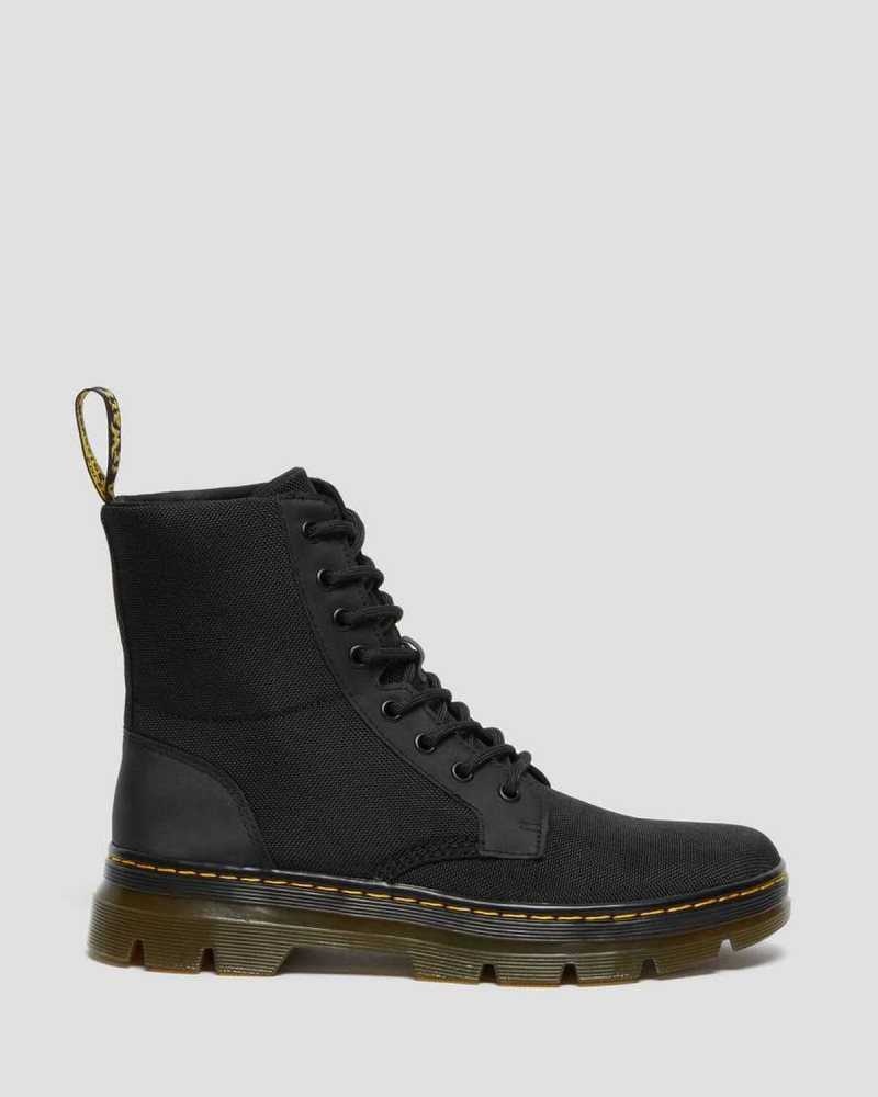 Dr Martens Combs Poly Vanlige Boots Støvletter Herre Svarte | ALTKH0874