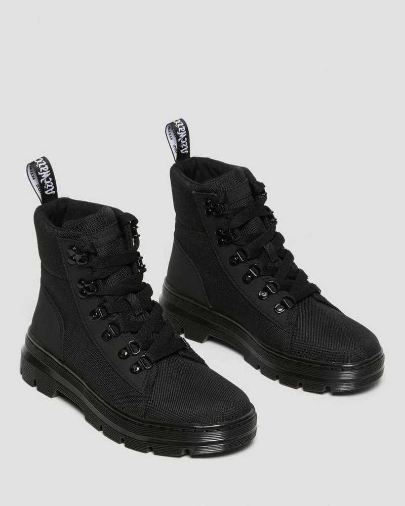 Dr Martens Combs Poly Vanlige Boots Støvletter Dame Svarte | YWRLZ6720