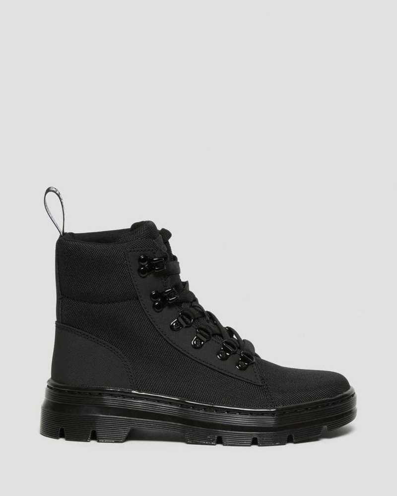 Dr Martens Combs Poly Vanlige Boots Støvletter Dame Svarte | YWRLZ6720