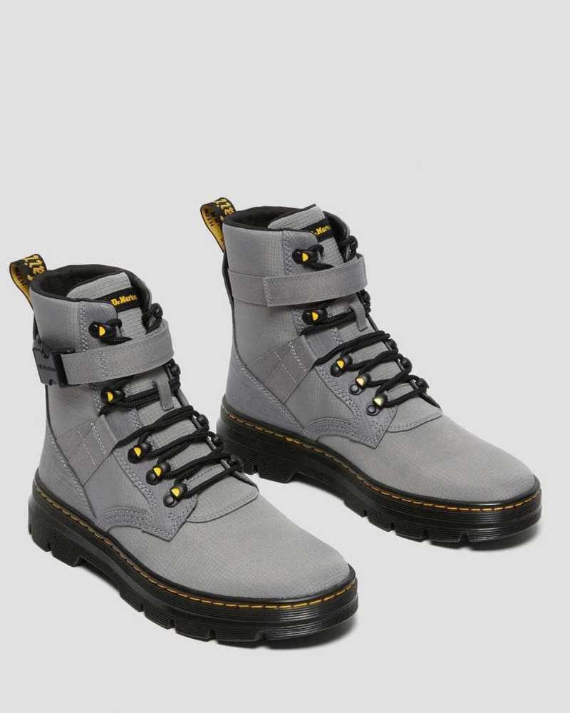 Dr Martens Combs Tech II Poly Vanlige Boots Fritidsstøvler Herre Grå | FPJAH2491