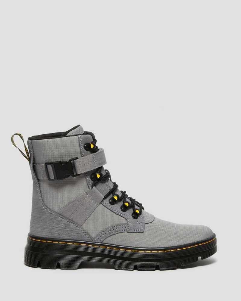 Dr Martens Combs Tech II Poly Vanlige Boots Fritidsstøvler Herre Grå | FPJAH2491