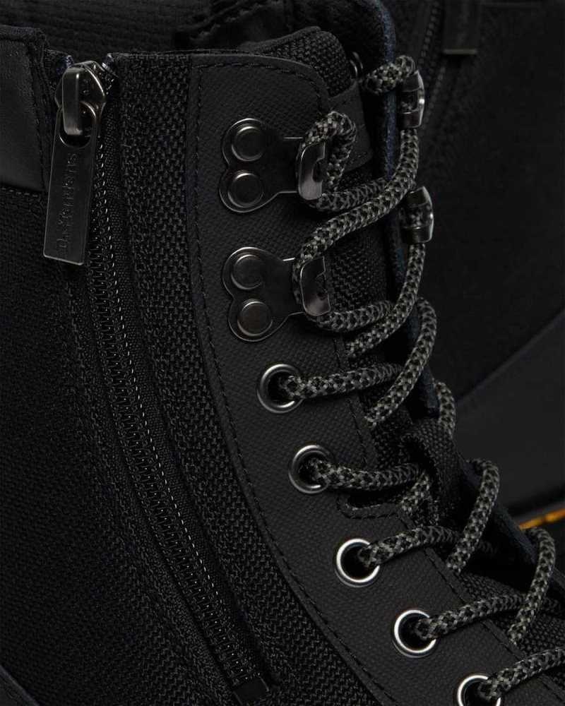 Dr Martens Combs Zip Vanlige Boots Fritidsstøvler Herre Svarte | NOHTS0213