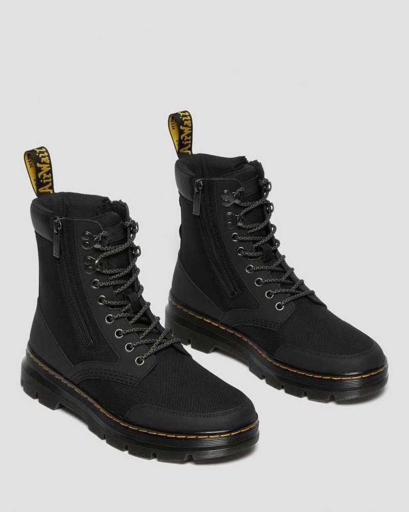 Dr Martens Combs Zip Vanlige Boots Fritidsstøvler Herre Svarte | NOHTS0213