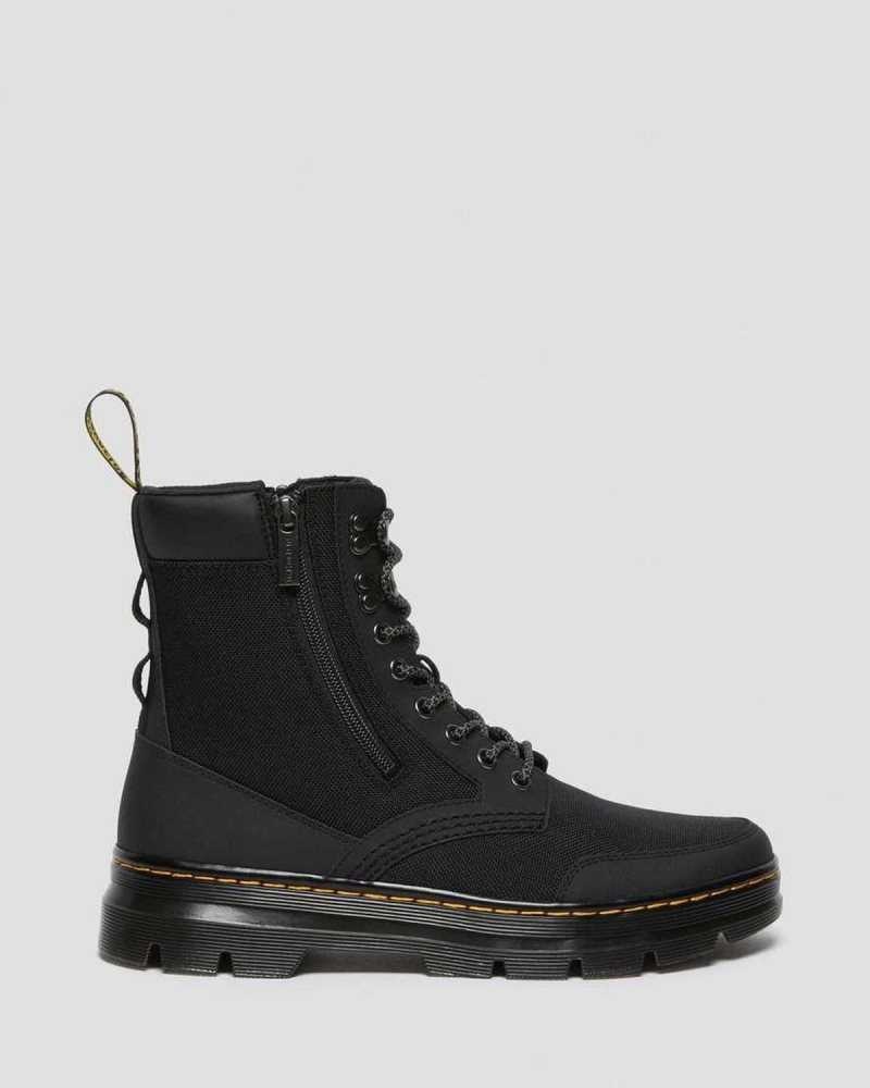 Dr Martens Combs Zip Vanlige Boots Fritidsstøvler Herre Svarte | NOHTS0213