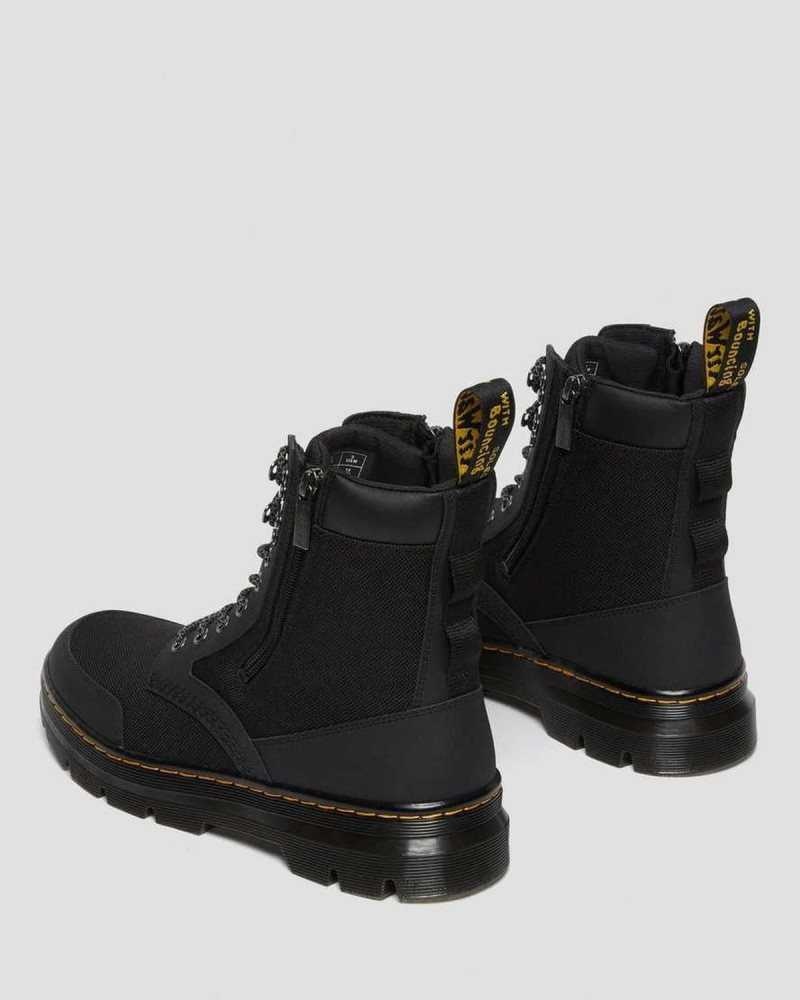 Dr Martens Combs Zip Vanlige Boots Fritidsstøvler Dame Svarte | NEJGY4621