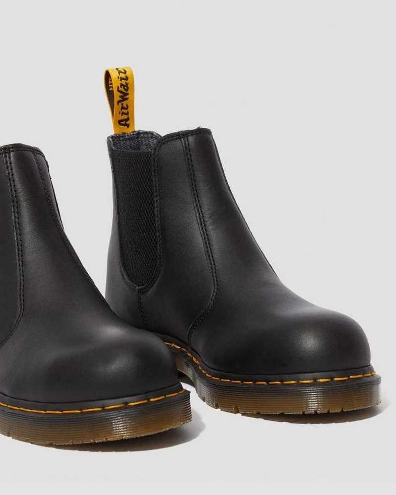 Dr Martens Fellside Full Grain Chelsea Arbeids Boots Chelsea Støvler Herre Svarte | VCHAN0742