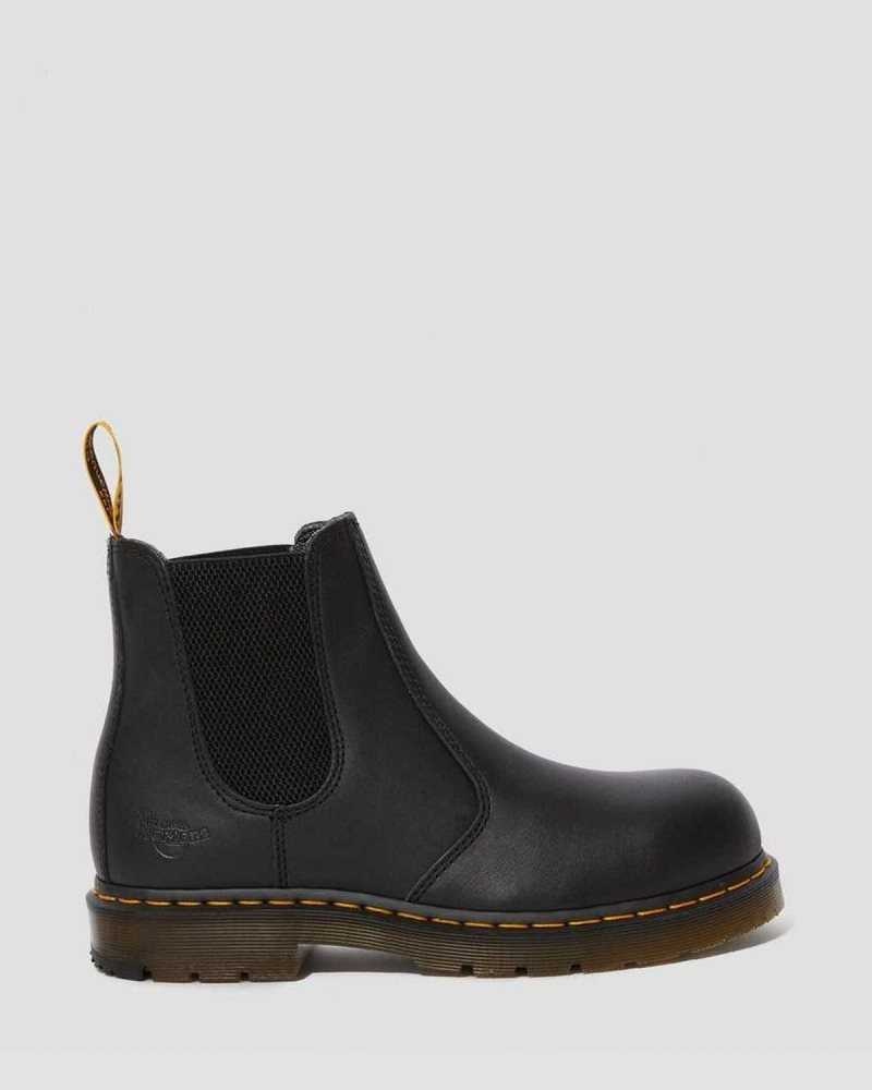 Dr Martens Fellside Full Grain Chelsea Arbeids Boots Chelsea Støvler Herre Svarte | VCHAN0742