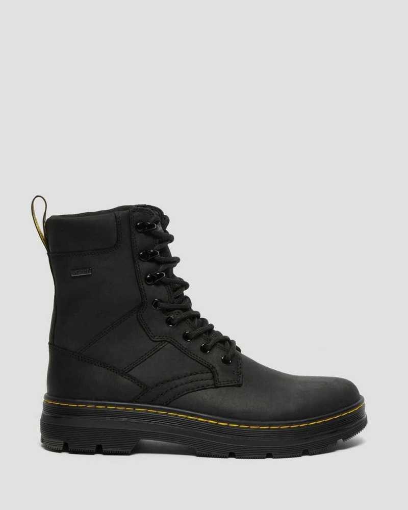 Dr Martens Iowa Vanntette Poly Vanlige Boots Fritidsstøvler Herre Svarte | AEVTD3012