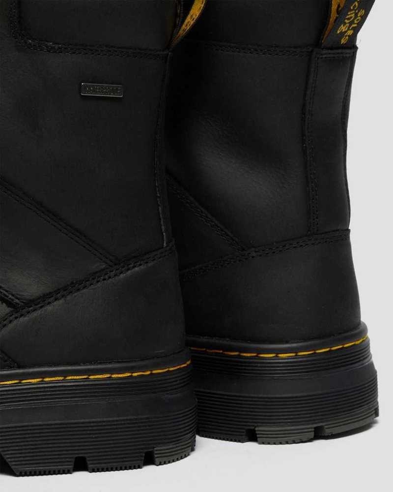 Dr Martens Iowa Vanntette Poly Vanlige Boots Fritidsstøvler Herre Svarte | AEVTD3012