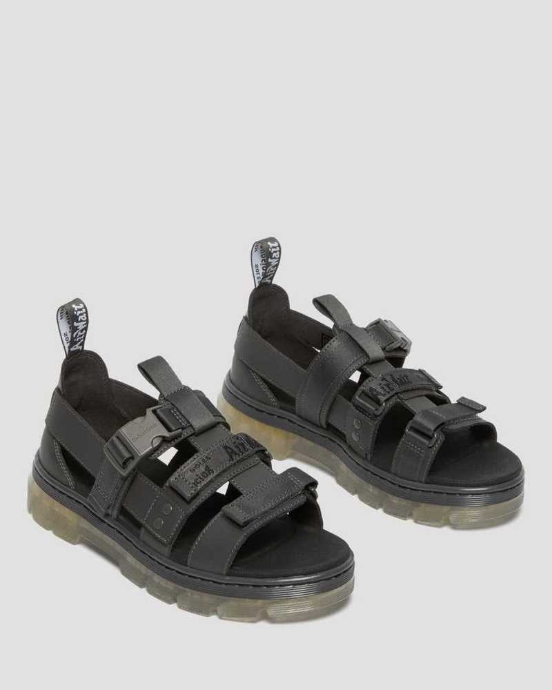 Dr Martens Pearson Iced Vanlige Sandals Fritidsstøvler Dame Grå | FXPQL3245