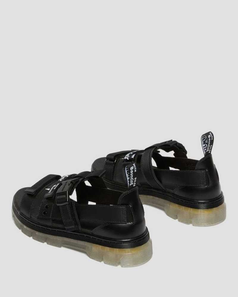 Dr Martens Pearson Iced Vanlige Sandals Fritidsstøvler Dame Svarte | AELYW2935