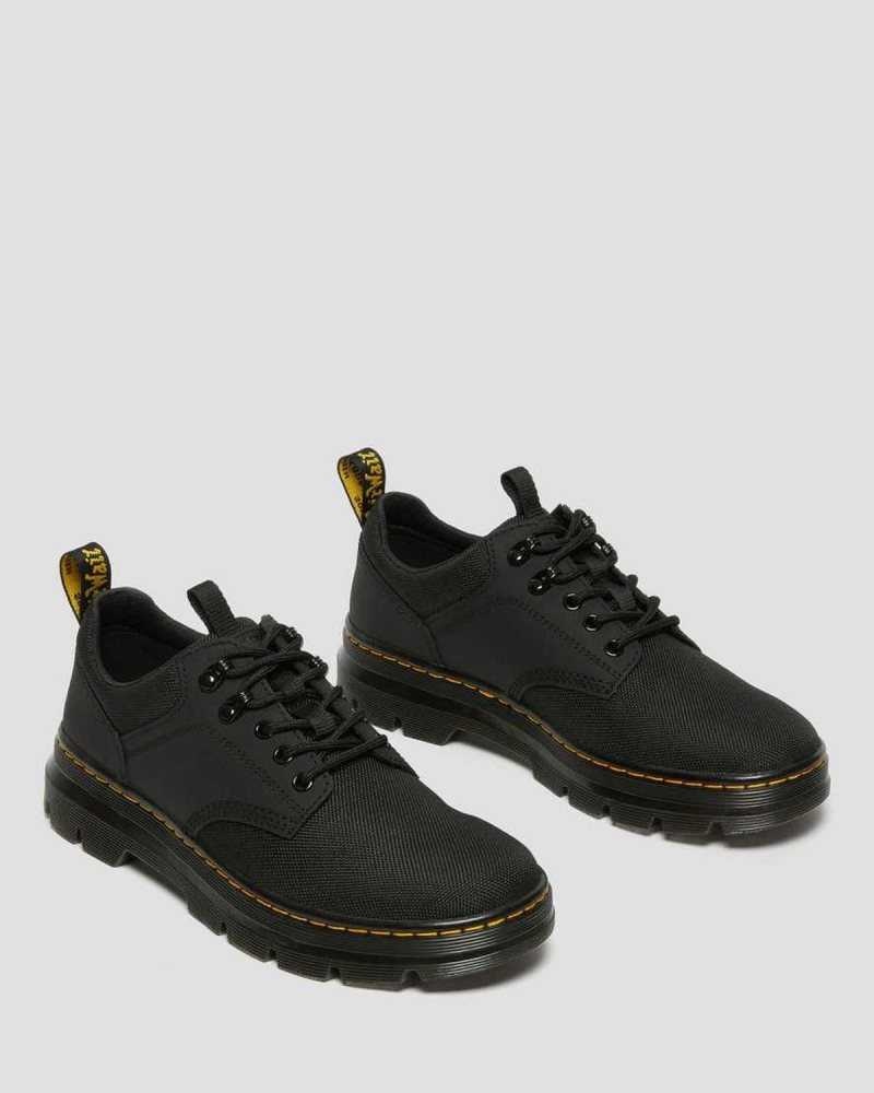 Dr Martens Reeder Utility Shoes Fritidsstøvler Herre Svarte | DCRZH2950