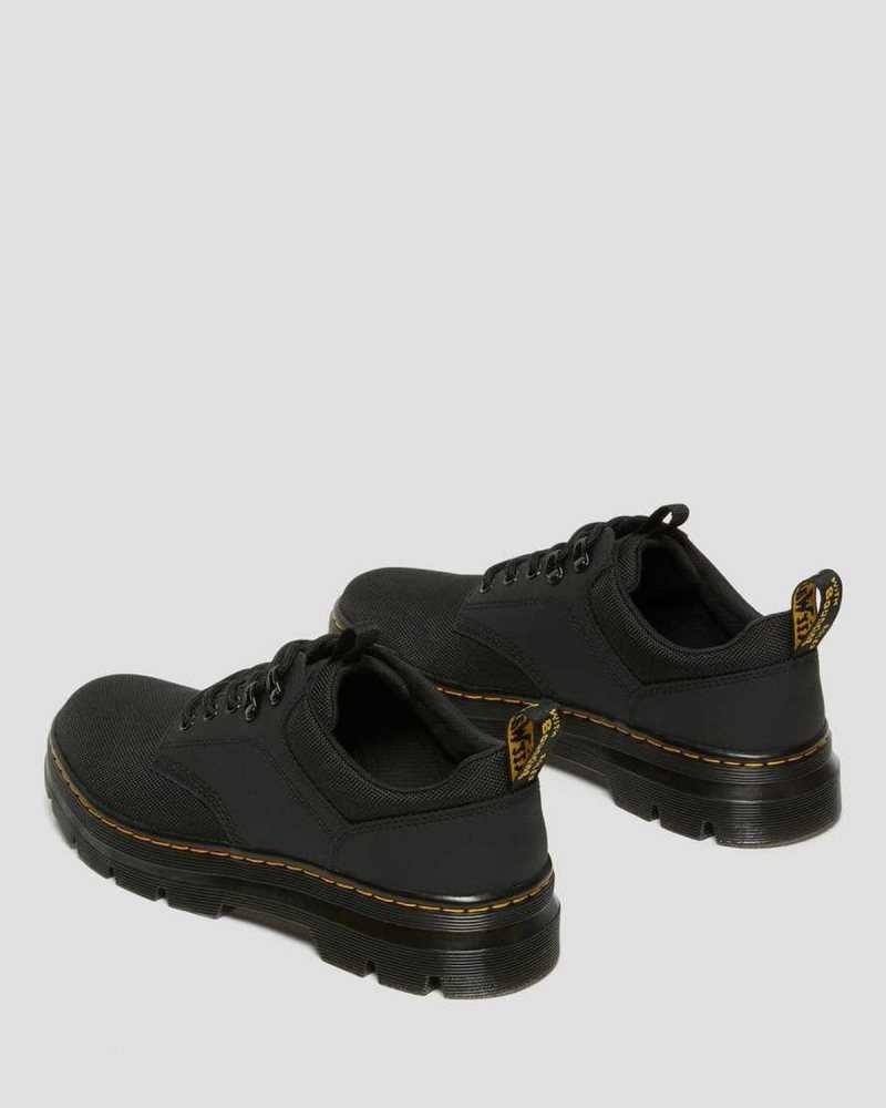 Dr Martens Reeder Utility Shoes Fritidsstøvler Herre Svarte | DCRZH2950