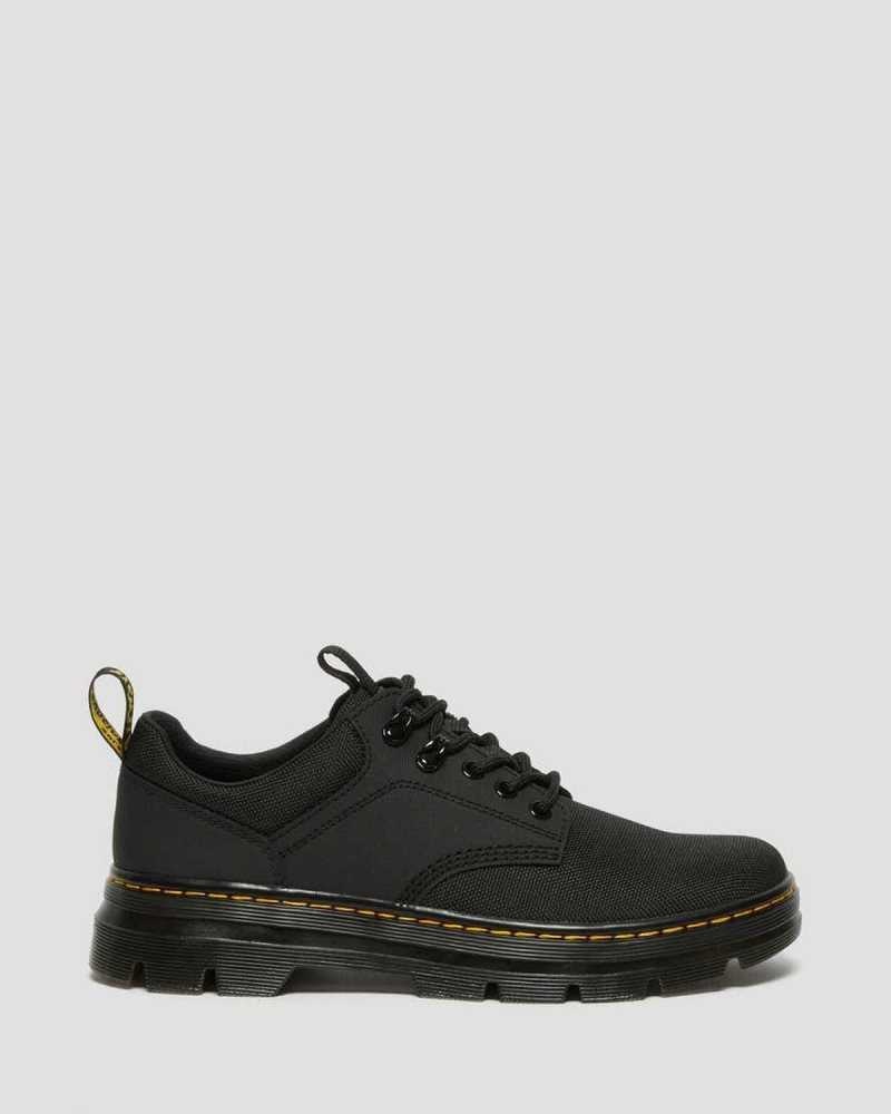 Dr Martens Reeder Utility Shoes Fritidsstøvler Herre Svarte | DCRZH2950