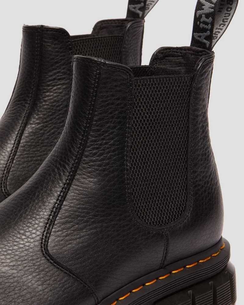 Dr Martens Rikard Lunar Lær Chelsea Boots Chelsea Støvler Herre Svarte | EMITZ2697