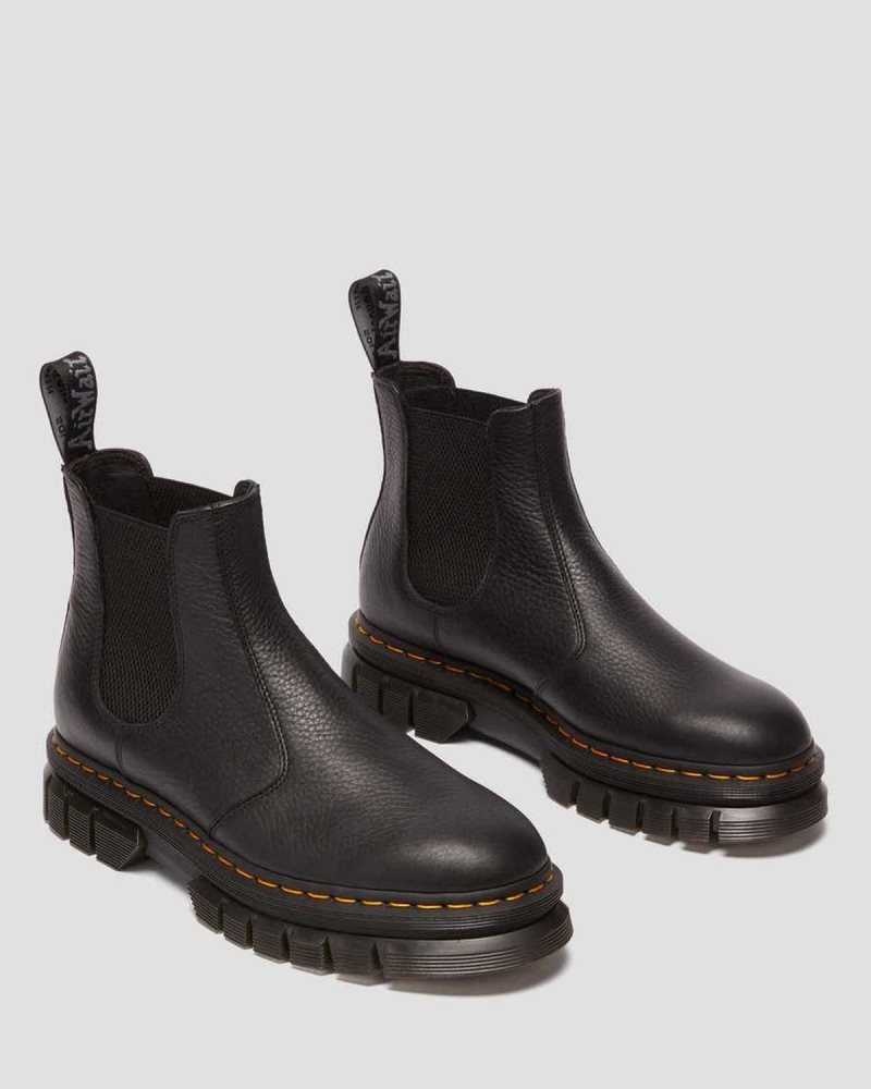 Dr Martens Rikard Lunar Lær Chelsea Boots Chelsea Støvler Herre Svarte | EMITZ2697