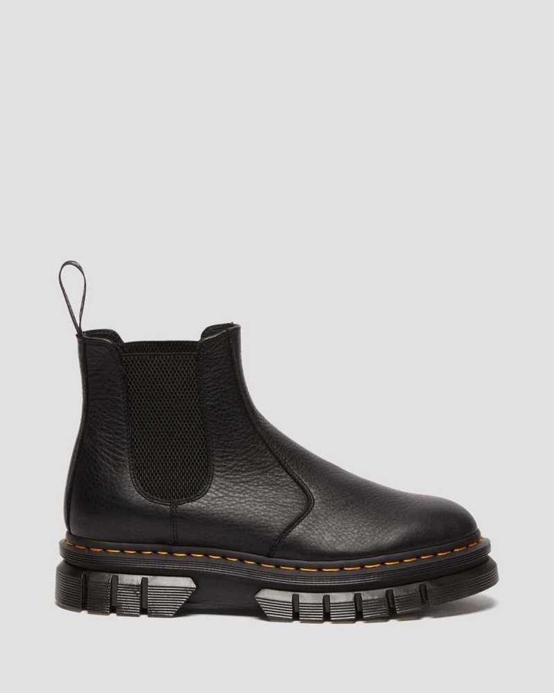 Dr Martens Rikard Lunar Lær Chelsea Boots Chelsea Støvler Herre Svarte | EMITZ2697