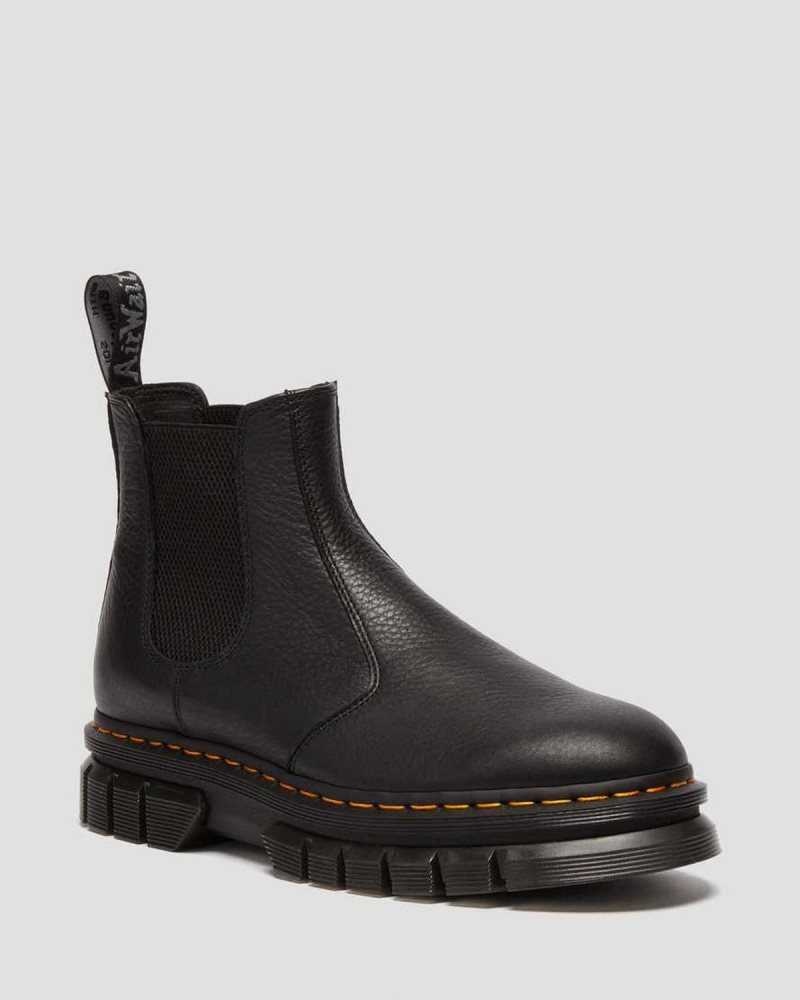 Dr Martens Rikard Lunar Lær Chelsea Boots Chelsea Støvler Herre Svarte | EMITZ2697