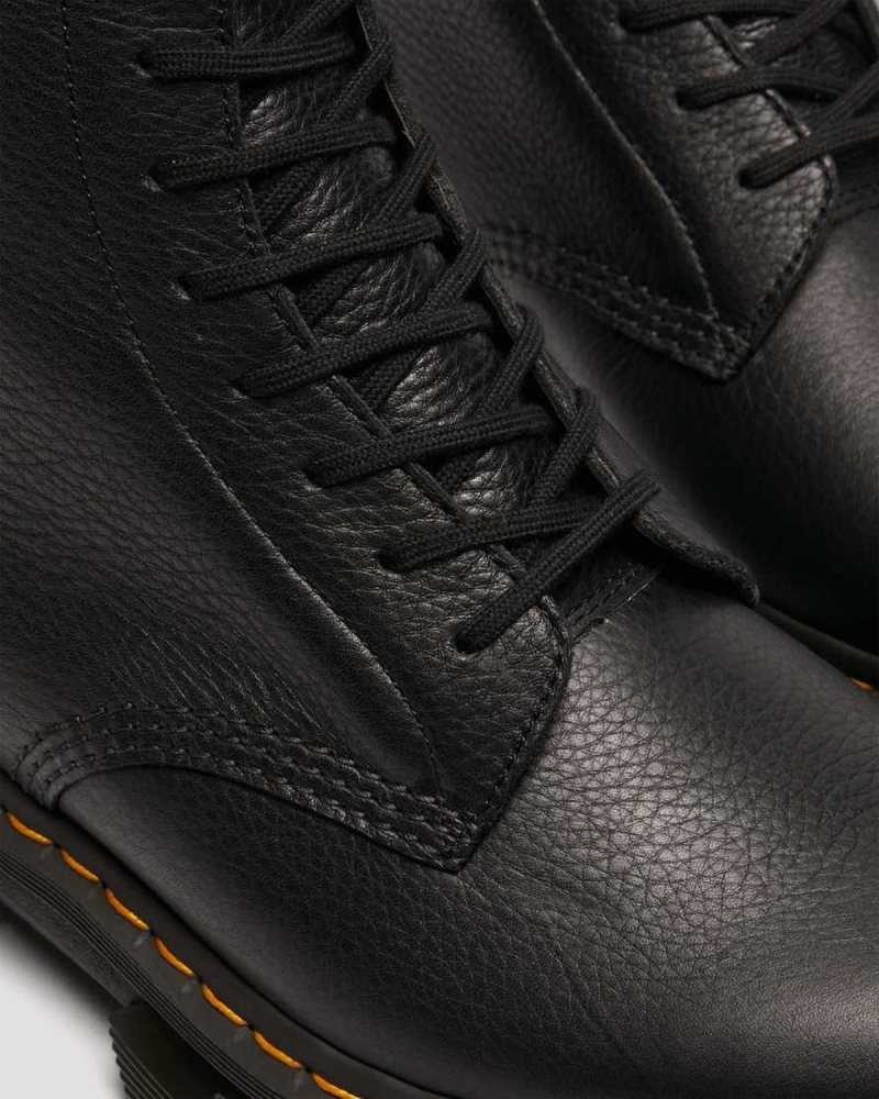 Dr Martens Rikard Lunar Lær Platform Boots Støvletter Herre Svarte | XBIVO3674