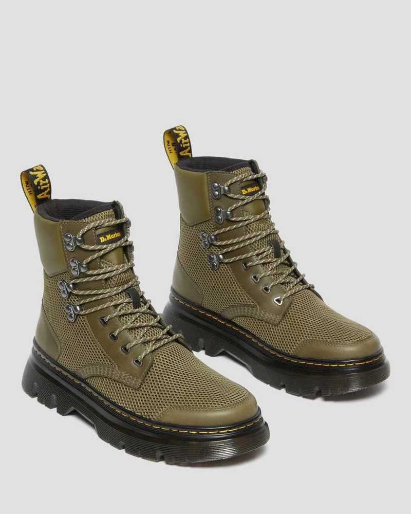 Dr Martens Tarik Tå Guard Utility Boots Fritidsstøvler Herre Olivengrønne | DMVHB7385