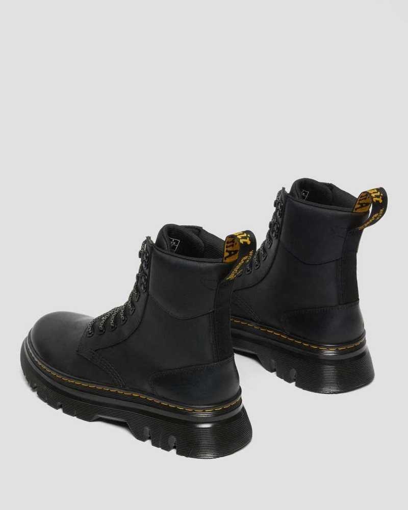 Dr Martens Tarik Wyoming Lær Utility Boots Støvletter Herre Svarte | GYLDA8260