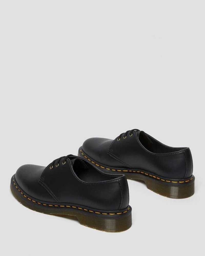 Dr Martens Veganske 1461 Felix Oxford Shoes Originals Sko Dame Svarte | DSAYJ5192