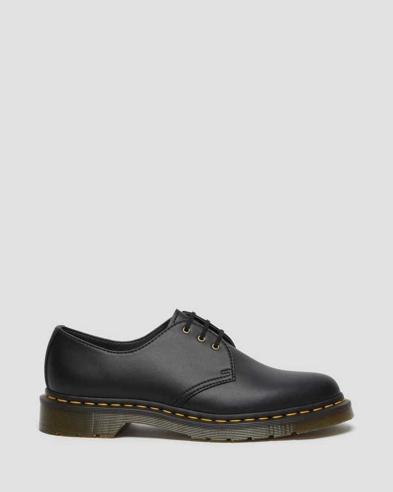 Dr Martens Veganske 1461 Felix Oxford Shoes Originals Sko Dame Svarte | DSAYJ5192