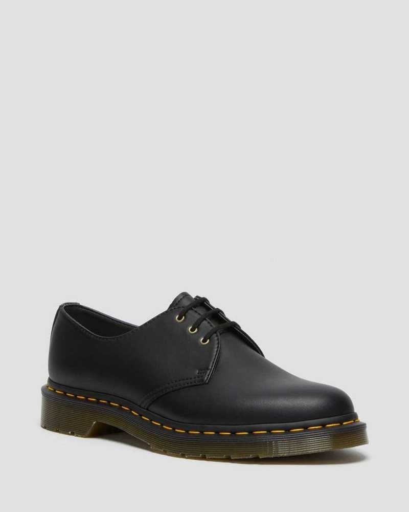 Dr Martens Veganske 1461 Felix Oxford Shoes Originals Sko Dame Svarte | DSAYJ5192