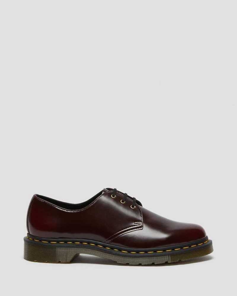 Dr Martens Veganske 1461 Oxford Shoes Originals Sko Herre Rosa Rød | IQNSD3517