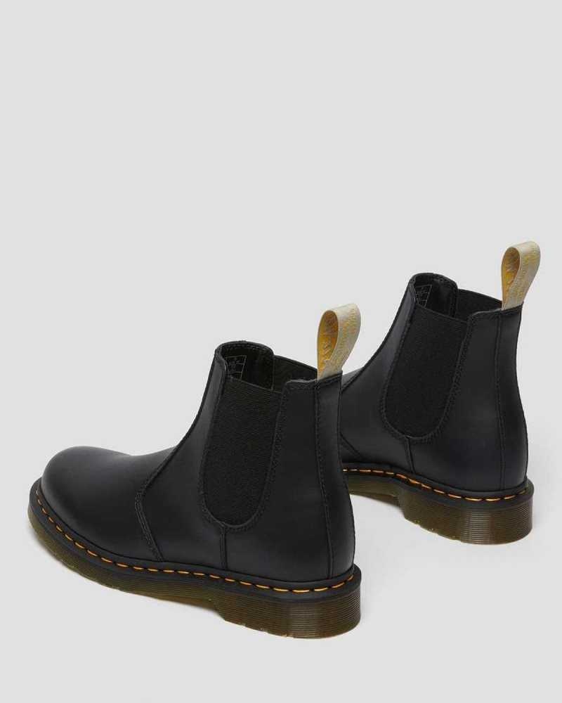 Dr Martens Veganske 2976 Felix Chelsea Boots Støvler Dame Svarte | AGZPD0593