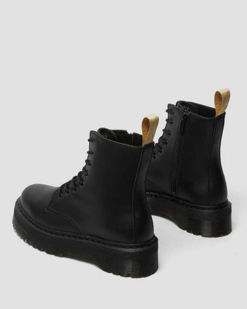 Dr Martens Veganske Jadon II Mono Platform Boots Støvletter Dame Svarte | CWAOU8754