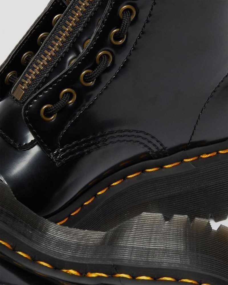 Dr Martens Veganske Sinclair Platform Boots Støvletter Dame Svarte | WBOKU0128